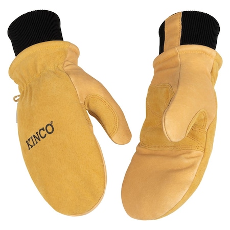 Kinco WMNS Lnd Prem. Grn and Suede Pgskn Mitt w. Omni-Cuff S 901TW-S